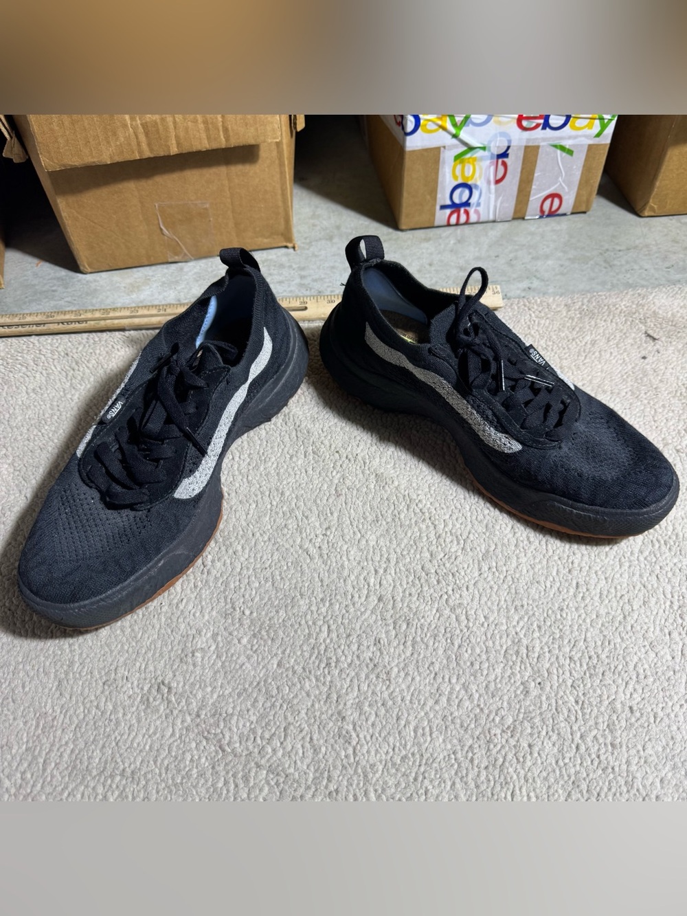 Vans Shoes Mens 8.5 (Womens 10) UltraRange V3 Ecocush Ecowaffle Lace Up Outdoor - Picture 3 of 13